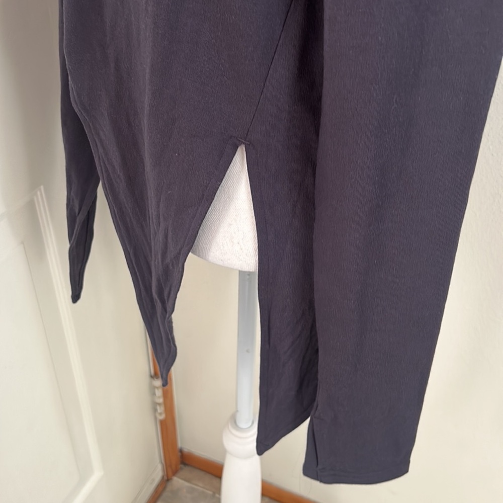 Athleta Samsara Nirvana Grey Side Tie Sweatshirt S - Picture 7 of 13